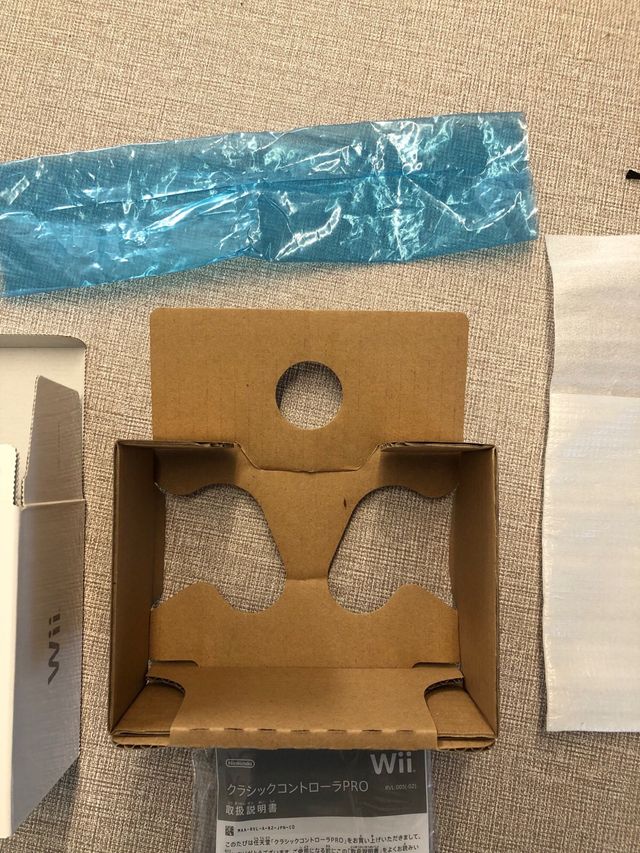 Controller Wii PRO bianco con scatola
