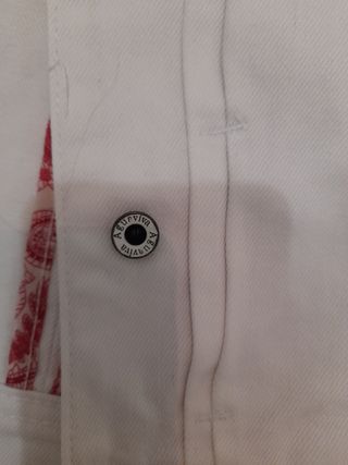 Cazadora vaquera blanca 