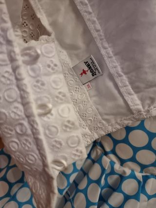Vestido corto flamenca.