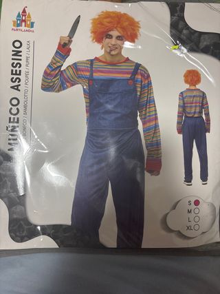 Disfraz muñeco asesino