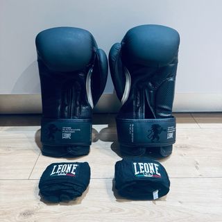 Guantes de Boxeo Leone Black Edition