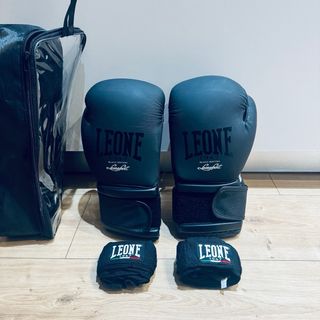 Guantes de Boxeo Leone Black Edition