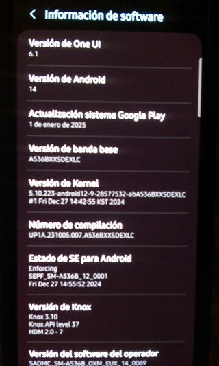 Samsung A53 5G 128 GB + funda y cargador