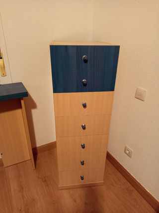 Cama nido, armario y cajonera. PRECIO NEGOCIABLE