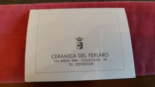 Centrotavola portafrutta Ceramica del Ferlaro