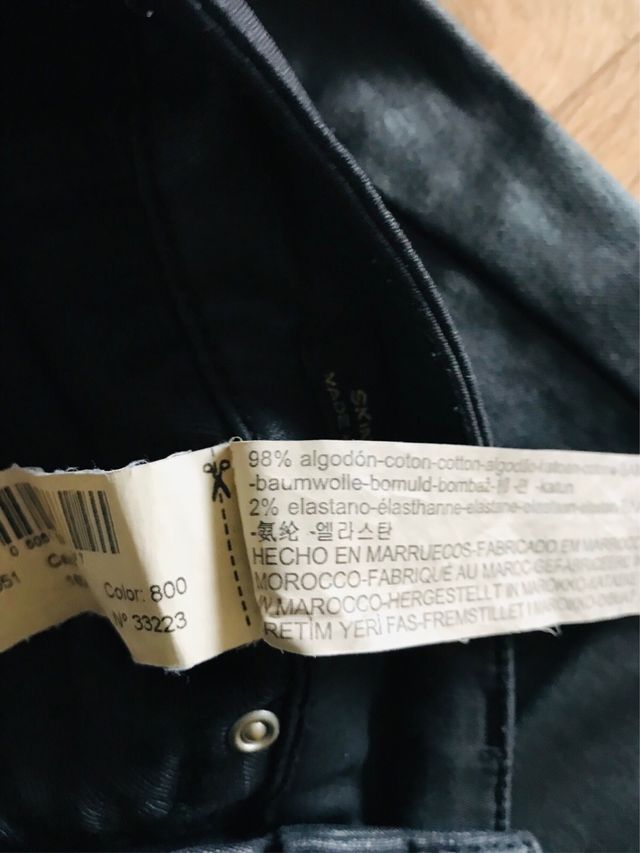 Cropped encerado Massimo Dutti T/34