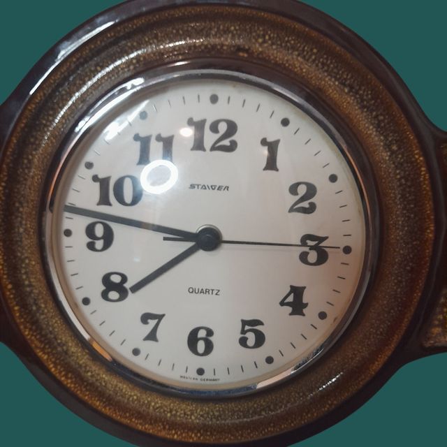 Reloj de pared vintage.