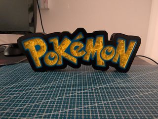 Lámpara led Pokémon con litofanía 