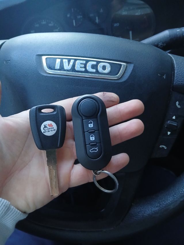 Duplicamos la llave de tu coche Iveco