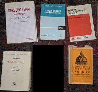 23 libros de derecho