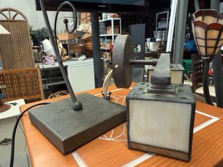 Conjunto de lamparas estilo tuffany