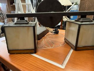 Conjunto de lamparas estilo tuffany