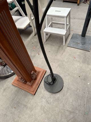 Lampara de pie estilo tiffany