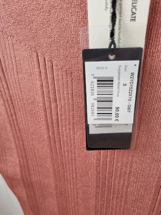 Falda por la rodilla de Guess rosa empolvado