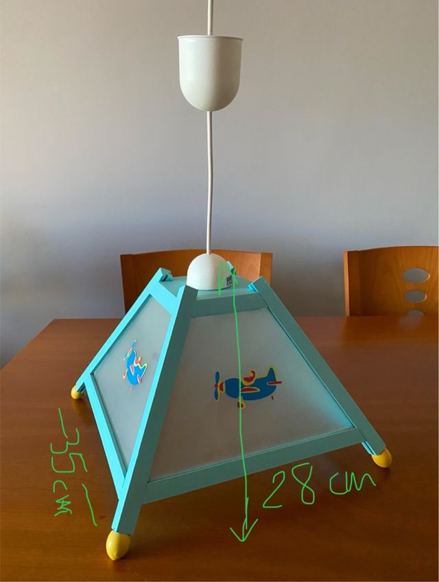 Lámpara de techo infantil