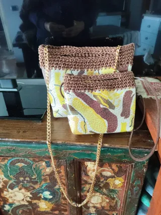 Borsetta vera pelle fatta a mano