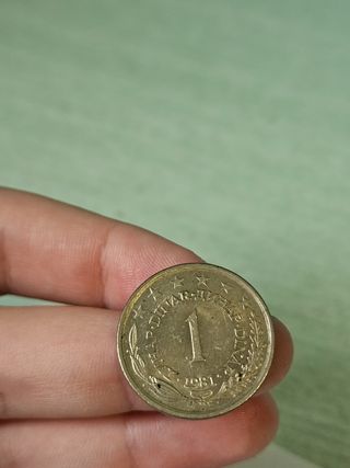 2 Monete Jugoslavia - 5 Dinara e 1 Dinar