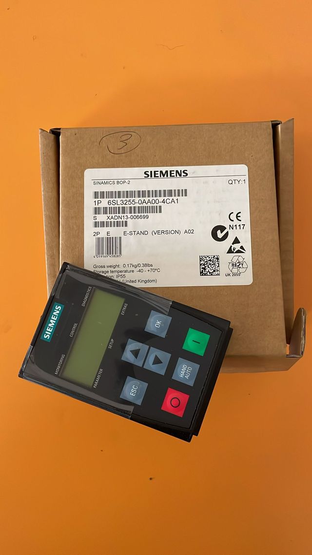 Siemens 6SL3255-0AA00-4CA1 - Basic Operator Panel