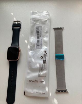 Cinturino in acciaio compatibile con Apple Watch 3