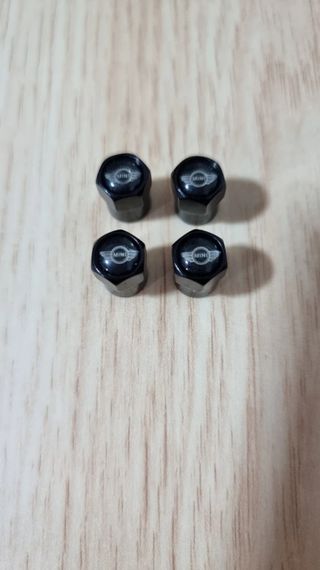 Pack de 4 Uds tapón válvula rueda con logo de Mini