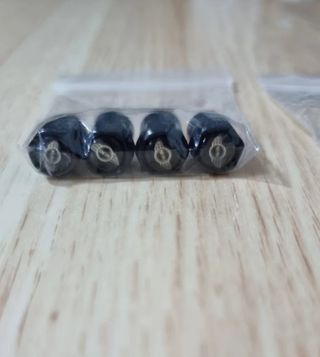 Pack de 4 Uds tapón válvula rueda con logo de Mini