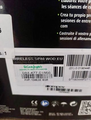 ELECTROESTIMULADOR COMPEX SP 8.0 WOD 