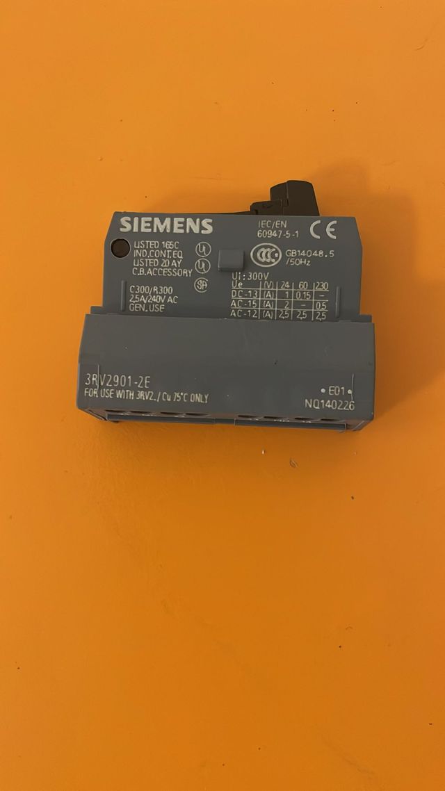 Siemens 3RV2901-1E + 3RV2901-2E