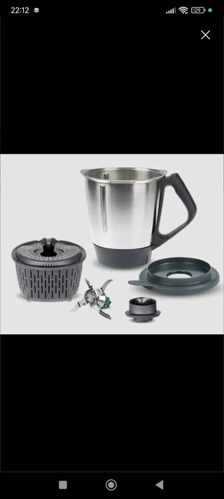 Vaso de Thermomix en su caja a estrenar completo