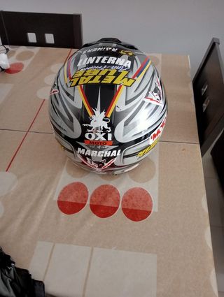 Casco integral moto. Talla L