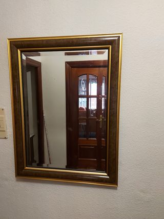Espejo dorado Vintage