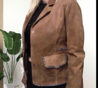 Chaqueta de piel Natural Forest