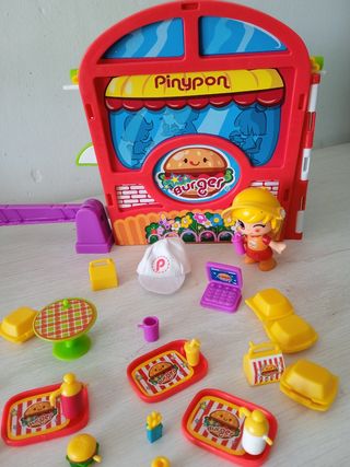 Hamburguesería pin y Pon 