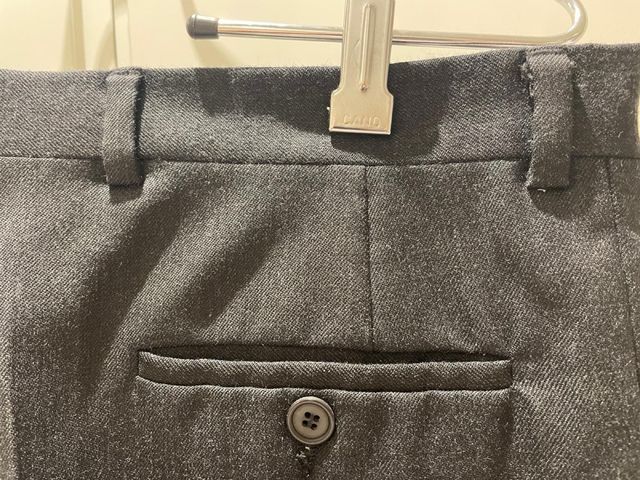 Chaqueta traje gris de lana El Corte Ingles