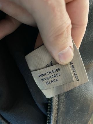 Chaqueta cuero vintage moto