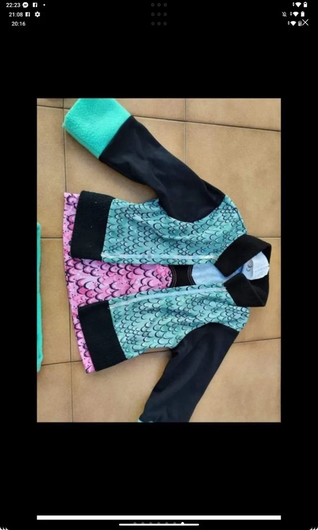 Disfraz MONSTER HIGH talla 2 y 3 años