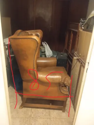 Butaca orejera chester