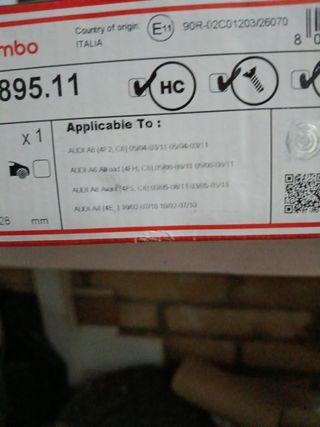 Disco de freno.. BREMBO