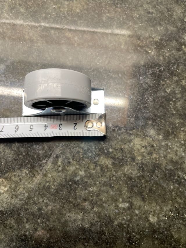 juego 4 ruedas linearles para cajon o armario