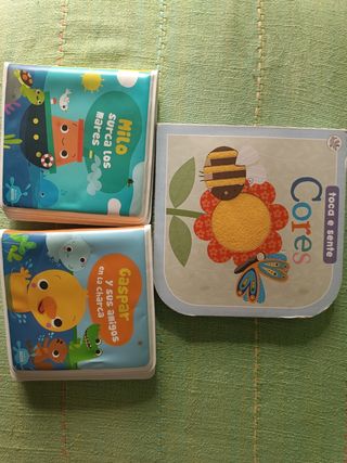 Lote de libros de bebé