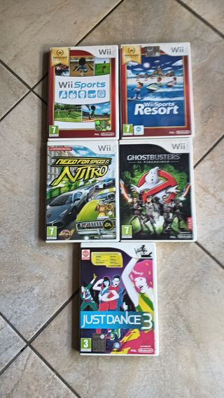 2 giochi Nintendo WII originali e funzionanti