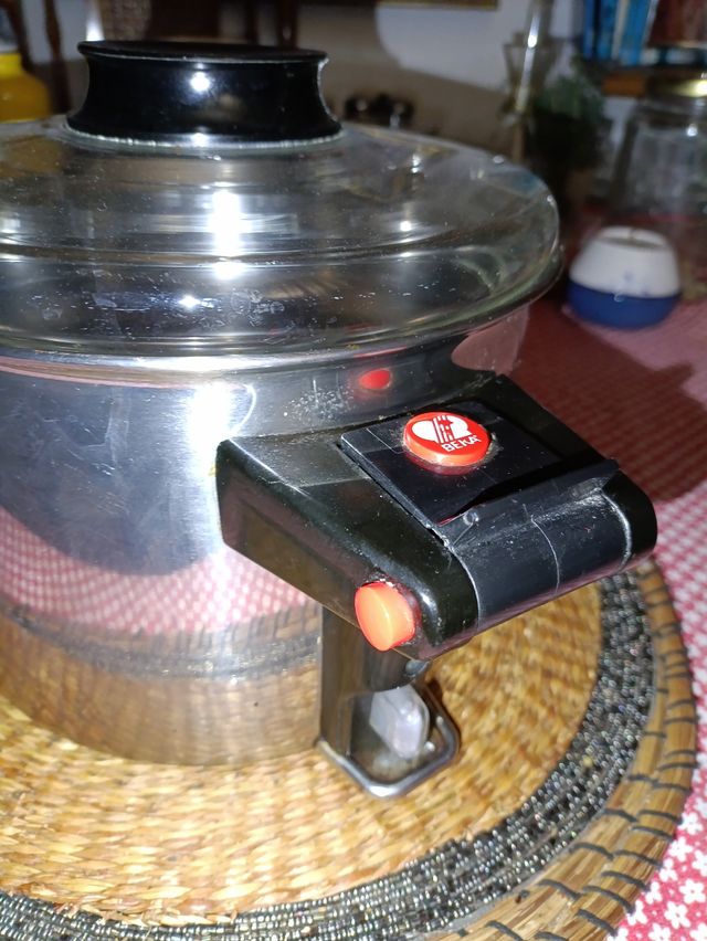 Olla doble fondo salsera baño maria