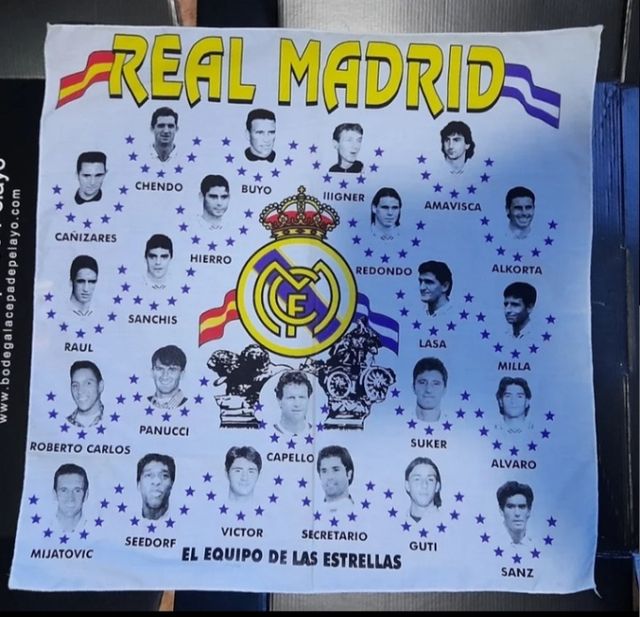 Sciarpa della squadra All-Star del Real Madrid