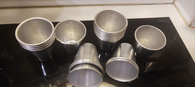 Formas de pudín de aluminio