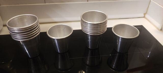 Formas de pudín de aluminio