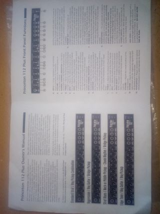 Manual de instrucciones FENDER