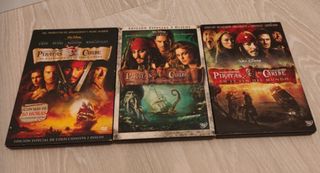 Triologia Piratas del Caribe DVD