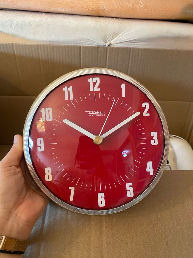 Reloj alemán retro DIEHL ELECTRONIC