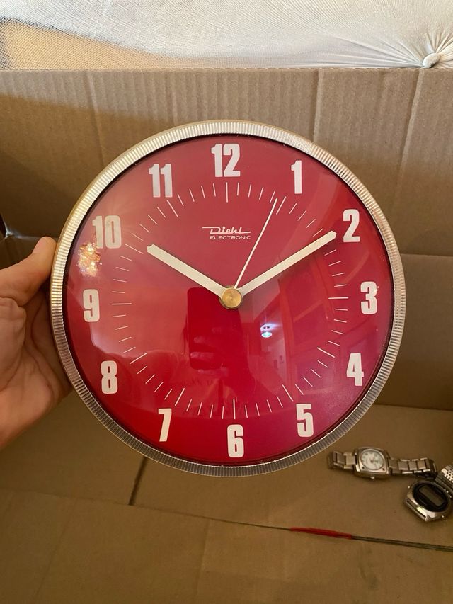 Reloj alemán retro DIEHL ELECTRONIC