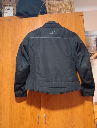 Chaqueta moto con protecciones mujer