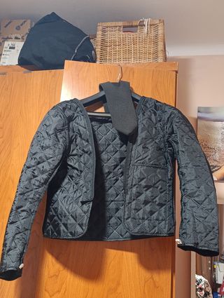 Chaqueta moto con protecciones mujer
